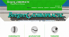 Desktop Screenshot of berger-chiro.com